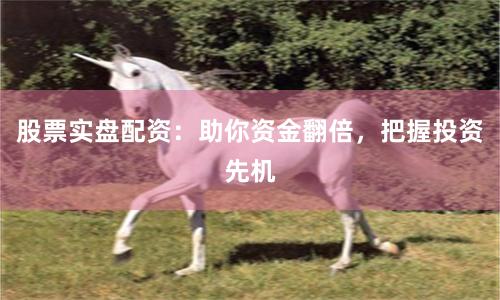 股票实盘配资：助你资金翻倍，把握投资先机
