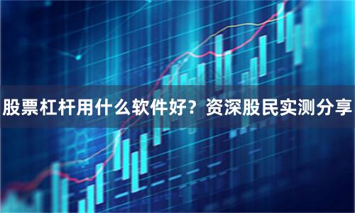 股票杠杆用什么软件好？资深股民实测分享